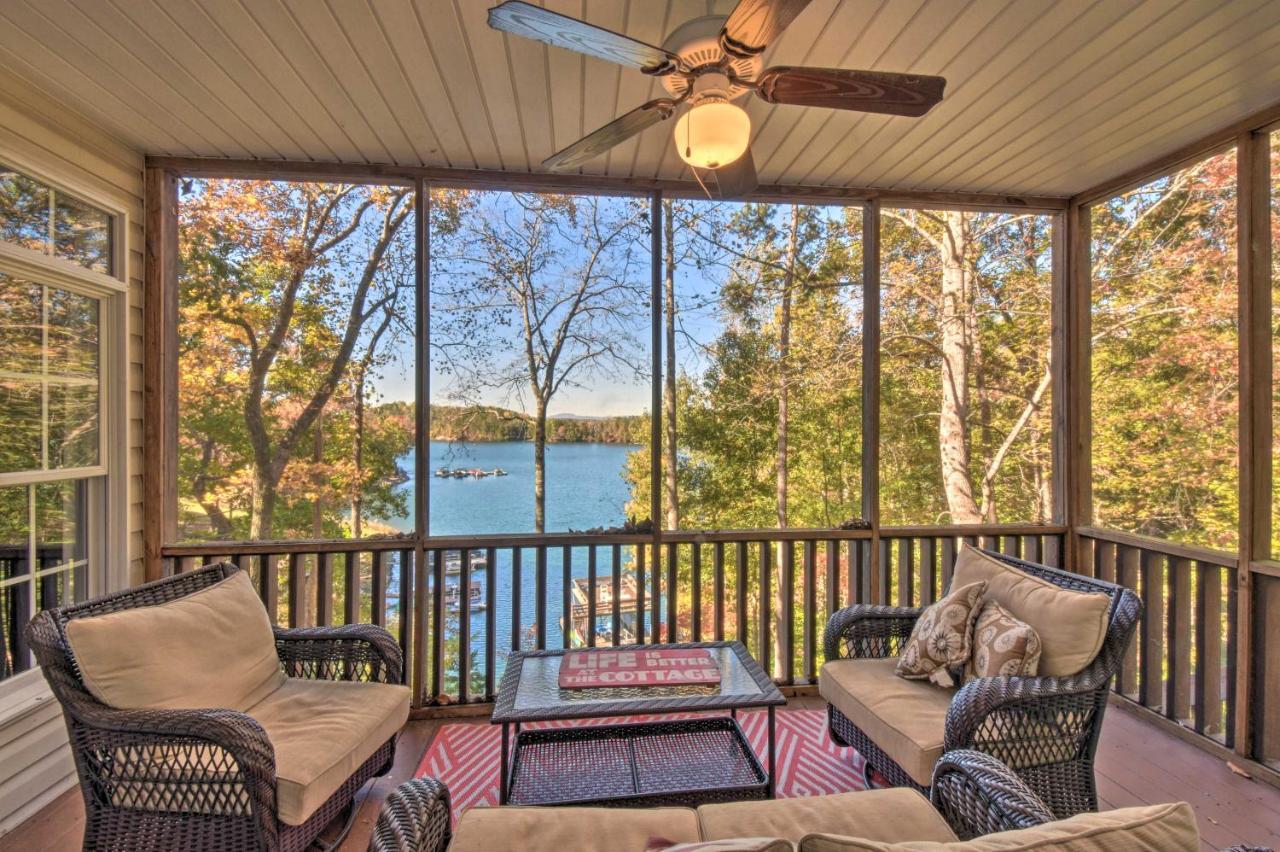 Lake Keowee Escape With Dock, Deck And Lake Access! Six Mile Kültér fotó